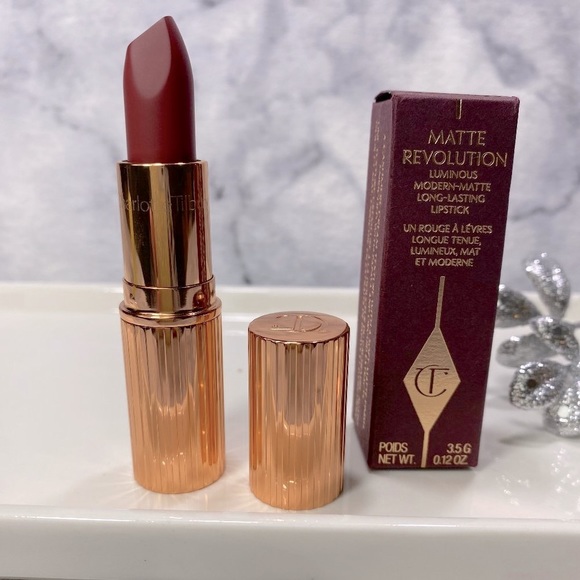 Charlotte Tilbury Matte Revolution Luminous Long-Lasting Lipstick - Walk of Sham - Picture 3 of 10